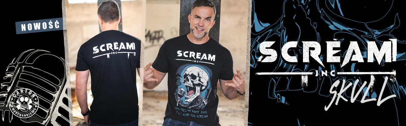 SCREAM INC. skull